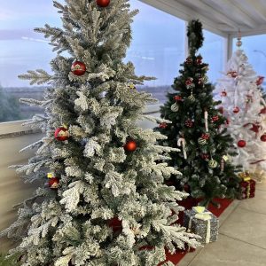 Albero di Natale innevato Alaska Xone