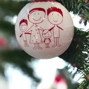Palla natalizia family