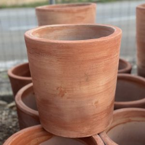 Vaso rotondo Moderne in terracotta h30cm
