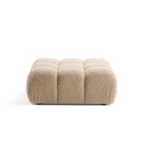 Pouf in Bouclé, "Bellis", 1 Posto, 94x94x43